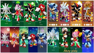 Megamix. Silver 🆚 Amy Rose 🆚 Shadow 🆚 Sonic 🎶 Who is the Winner?
