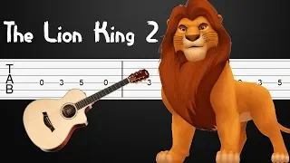 We Are One - The Lion King 2 Soundtrack Guitar Tabs, Guitar Tutorial, Guitar Lesson