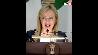 Italian PM Giorgia Meloni Congratulated PM Modi For Being A Major World Leader | CNBC-TV18