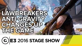 Lawbreakers Anti-Gravity and the Drive to Innovate - E3 2016 Stage Show