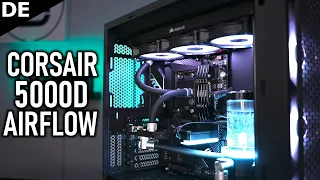 Brechende EKWB Werkzeuge und Schlechte Radiator Position - Corsair 5000D Airflow System für Misha