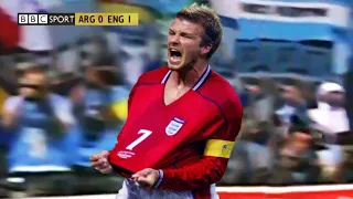 Argentina vs England 0-1 World Cup 2002 ● Revenge Against His Eternal Rival