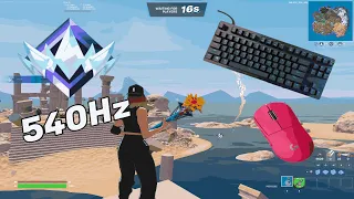 HIGHKILL KEYBOARD ASMR 😴 Unreal Ranked 🏆 Satisfying Keyboard Fortnite 360 FPS 4K