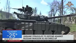 Ukraine struggles to defend against Russian invasion as U.S. aid dries up