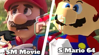 ASI ES EL TRAILER DE MARIO BROS LA PELÍCULA CON LOS GRÁFICOS DE MARIO 64. #MarioBrosMovie #Mario64