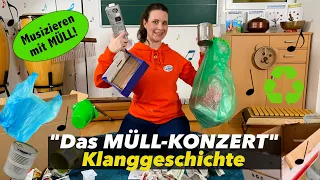 KLANGGESCHICHTE mit Müll | Kita & Grundschule | Recycling | Floh im Ohr TV