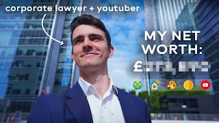 I Worked Out My Net Worth (Corporate Lawyer + YouTuber) - Step 1 to Financial Independence 💸