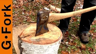 Split Wood with an Axe - GardenFork