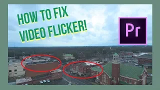 How To Fix Flickering (moire/aliasing) Drone Footage With Premiere Pro - No Plugin Required