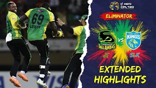 Extended Highlights | St Lucia Kings vs Jamaica Tallawahs | CPL 2022