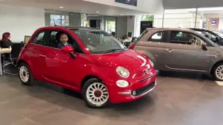 THE ALL-NEW FIAT 500 RED HAS ARRIVED AT OUR DARTFORD SHOWROOM!