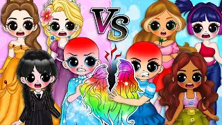 Who will get rainbow hair? WinX Club or Disney Princess | 35 Best DIY Arts & Paper Crafts
