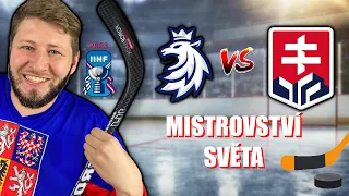 Mistrovství světa je tady! ČESKO:SLOVENSKO [NHL 23]