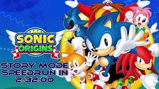 Sonic Origins (PC) ✪ Story Mode (B.T.G - Glitchless) Speedrun in 2:32:00 (Current World Record)