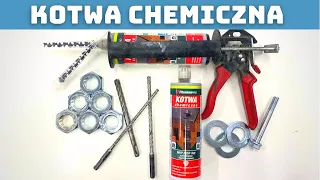 Kotwa chemiczna - jak używać, test wytrzymałości | DIY#19