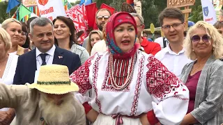 "Зов Полесья". На этнокультурном фестивале впервые своё подворье представили пинчане