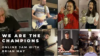 We Are the Champions // Brian May Online Jam // Challenge accepted by musicians from Romania