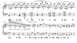 Theme and Variations in G