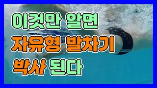 자유형 발차기 박사가 되고싶은신가요?