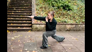 Wudang Kung Fu basic exercise: Throw your arms!