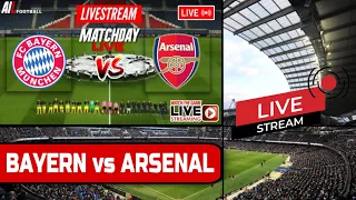 BAYERN MUNICH vs ARSENAL Live Stream HD UCL UEFA CHAMPIONS LEAGUE QUARTER FINAL Football Commentary