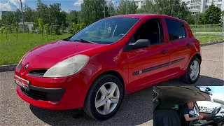 2006 Renault Clio BR Хэтчбек 1.1L (75) D4F. ВЗОРИСТЫЙ. ТЕСТ-ДРАЙВ.