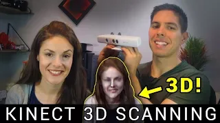3D scanning with a Kinect sensor - Skanect
