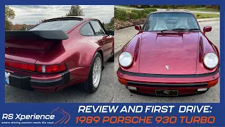 DRIVING MY DREAM CAR! - 1989 PORSCHE 930 TURBO - WITH ANDY PAPA