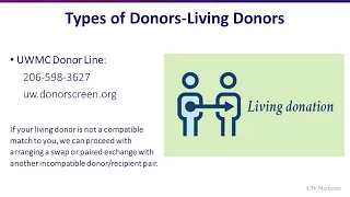 Learn about the kidney and pancreas transplant journey