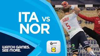 Highlights | Italy vs Norway | Men´s EHF EURO 2022 Qualifiers