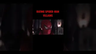 Rating Spider-Man Villains #shorts