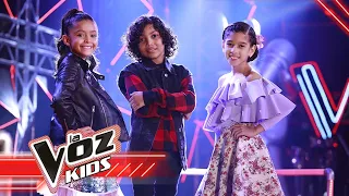 Mia, Angelyn and Alan sing at the Super Battles | The Voice Kids Colombia 2021