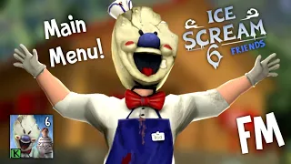 Ice Scream 6 Main Menu & Intro Scene Fan Made