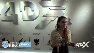 Відкриття першого в Україні 4DX-кінозалу