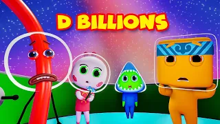 Alien Lucu Taka, Choko, Tiki & Loko | D Billions Lagu Anak-Anak