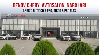 CHERY NARXLARI ARRIZO 6, TICCO 7 PRO, TICCO 8 PRO MAX,  DENOV CHERY AVTOSALONI 2023 #chery_denov