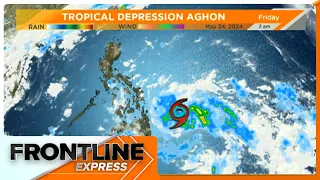 Mga lugar na nasa Signal No. 1, puspusan ang paghahanda sa Bagyong Aghon