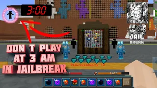 DON'T PLAY IN JAILBREAK AT 3 AM BLOCKMAN GO NULL №3