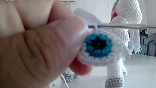 Ojos tejidos a crochet (3era parte)