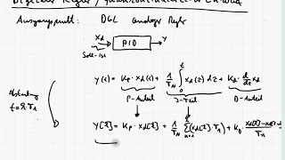 Digitale Reglerrealisierung Zusatzvideo