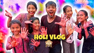 Holi Vlog 2024 😍 Sabne Bhot Color Lgaya Best Holi Kheli Es Bar Toh ❤️