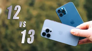 ПЕРЕПЛАТА НИ ЗА ЧТО? iPhone 13 Pro против 12 Pro Max при СЪЕМКЕ ВИДЕО