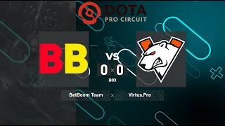 BetBoom Team vs. Virtus.pro - DPC EEU 2023 Tour 2: Division I | BO3 @4liver