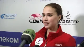 Alina Zagitova 2019.09.07 Open Skating SP Interview B