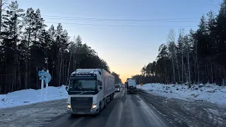 Быстро прошёл трассу Иртыш!!! Встреча в Челябинске! Урал!!!