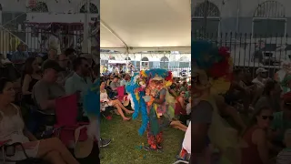 She couldn’t stop dancing to Tuba Skinny in New Orleans at Satchmo Summerfest 2023 in New Orleans!