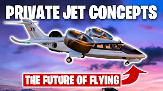 Top 10 Amazing Private Jet Concepts | The Future Of Flying