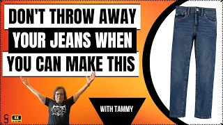 Stop Throwing Away Your Old Jeans - You Can Do So Much With Them