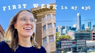 WORK WEEK IN MY LIFE: my first week living in SF!