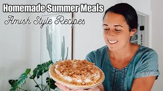 EASY HOMEMADE MEALS FROM MY KITCHEN | AMISH STYLE COOKING | Large Family What we Eat